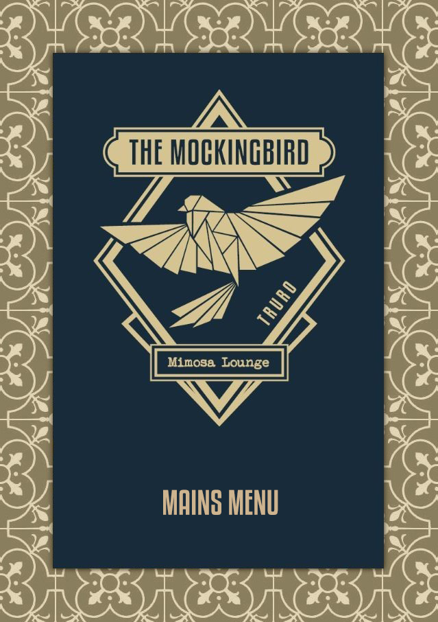 Mockingbird Mains Menu