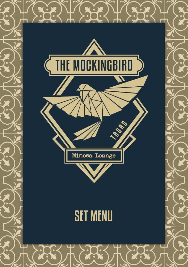 Mockingbird Set Party Menu